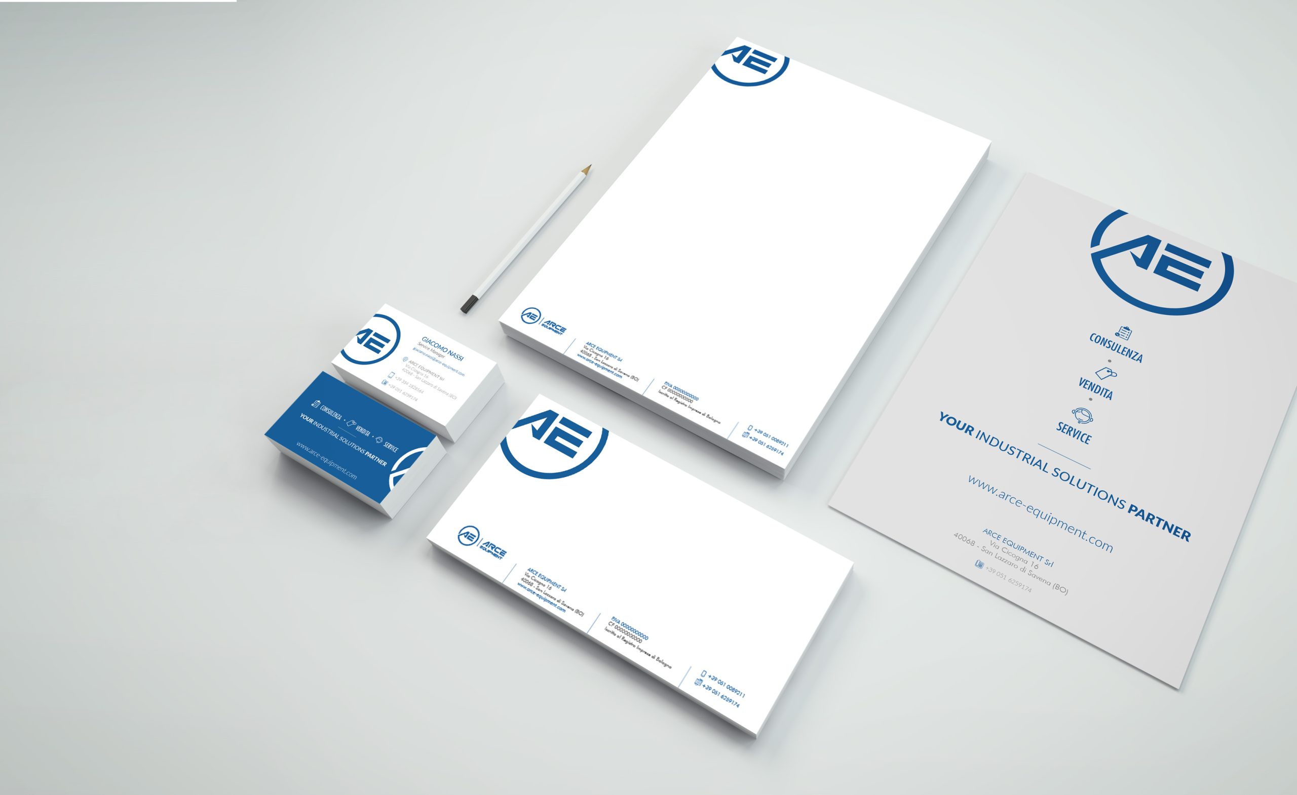 Brand Identity & <br> Immagine Coordinata